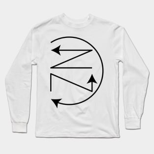 Logo for Z and N Long Sleeve T-Shirt